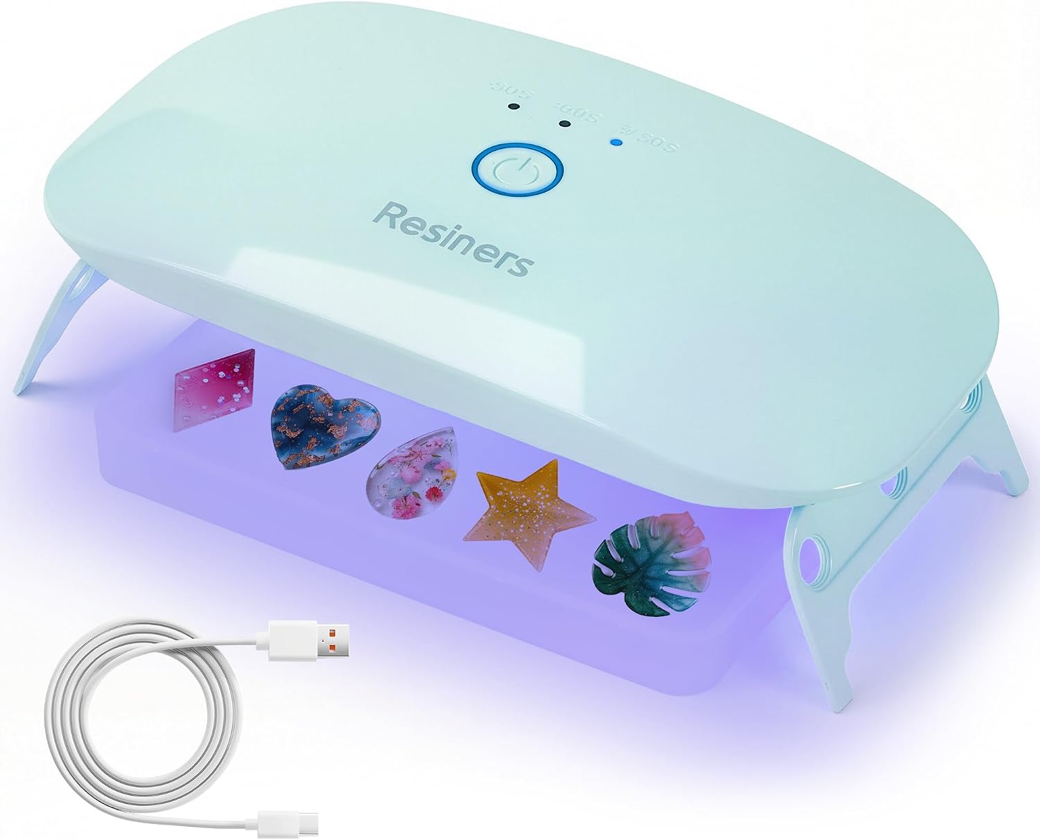 18 LED UV resin lamp: Portable Curing Light with Timers