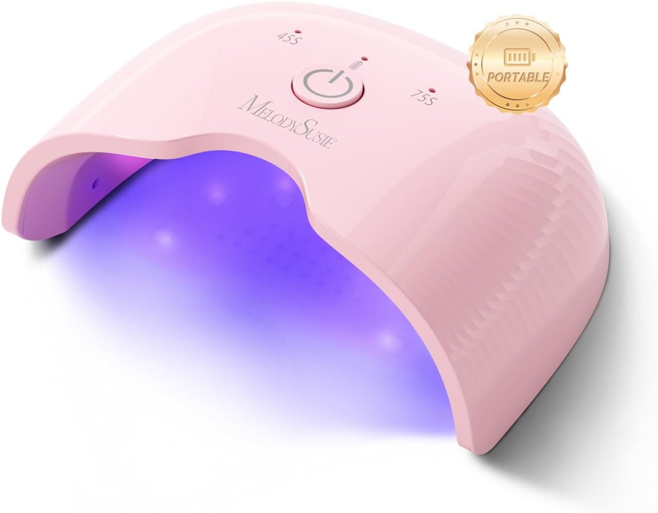 6W Cordless UV LED Nail Lamp — Compact Rechargeable