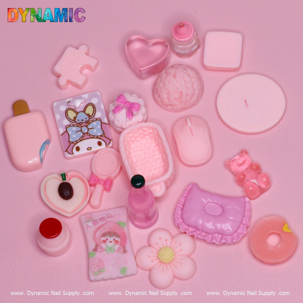 Cute Candy Nail Charms for Playful Mini Manicures